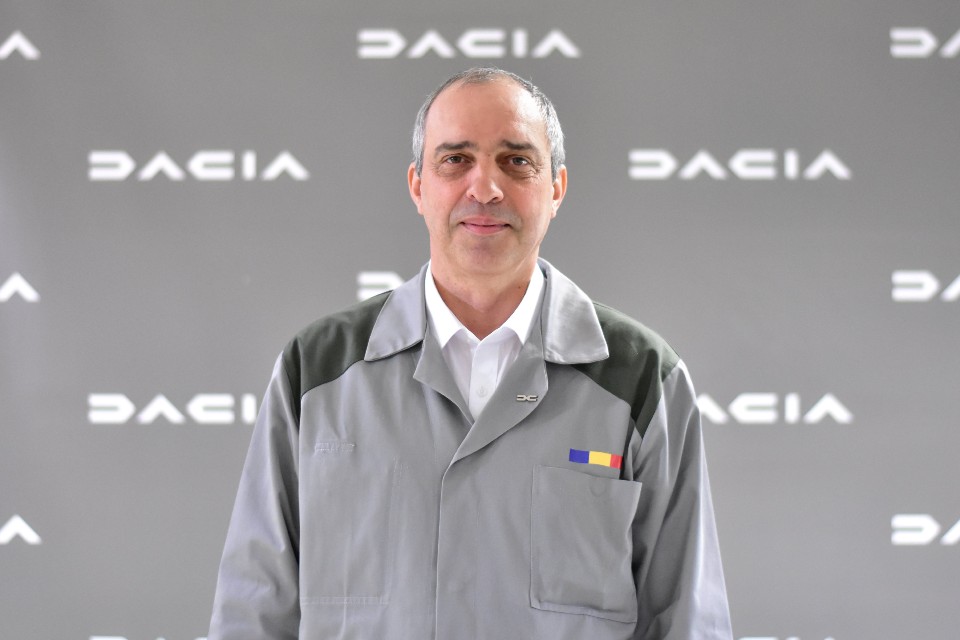 Dacia appoints Sile Fulga as new executive director for the Mioveni plant